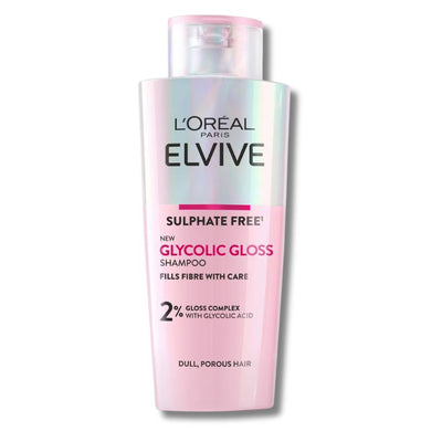 L'Oréal Paris Elvive Glycolic Gloss Shampoo and Conditioner Set for Dull Hair