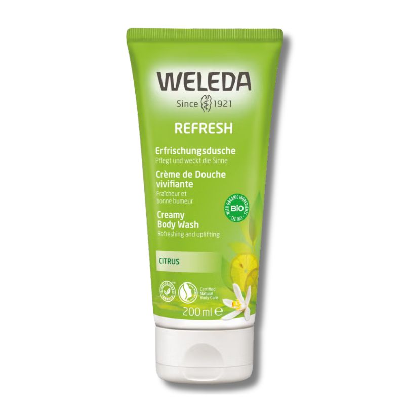 Weleda Citrus Refresh Creamy Body Wash 200ml