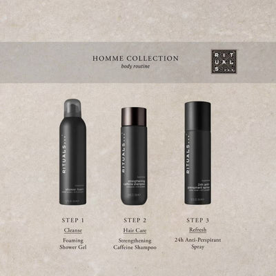 RITUALS Homme Collection Cedar Wood + Vitamin E Complex 24H Anti-Perspirant Spray 200ml