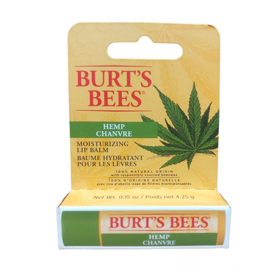 Burt's Bees Hemp Chanvre Moisturizing Lip Balm 4.25g