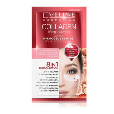 Eveline Collagen Lifting Treatment Firming Hydrogel Eye Pads