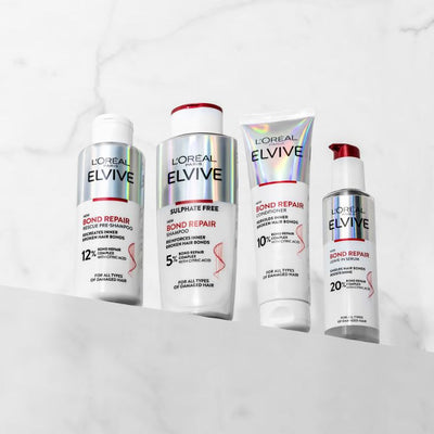 L'Oréal Paris Elvive Bond Repair Full Routine Bundle for Damaged Hair
