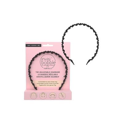INVISIBOBBLE HAIRHALO Adjustable Headband - Black