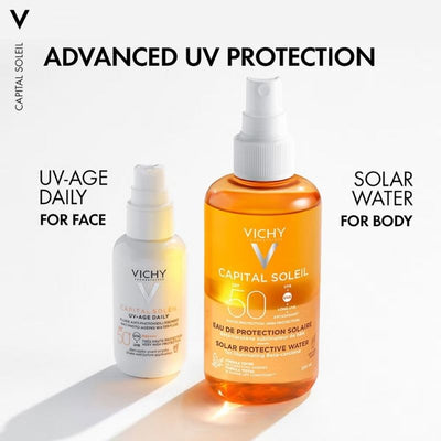 VICHY Capital Soleil Solar Protective Water Tan Enhance SPF50 200ml