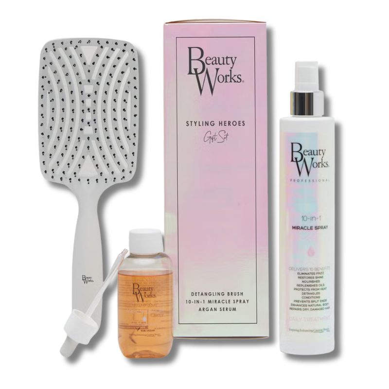 Beauty Works Styling Heros Gift Set (Worth £38.98)