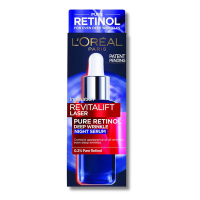 L'Oréal Paris Pure Retinol Revitalift Laser Night Serum 30ml