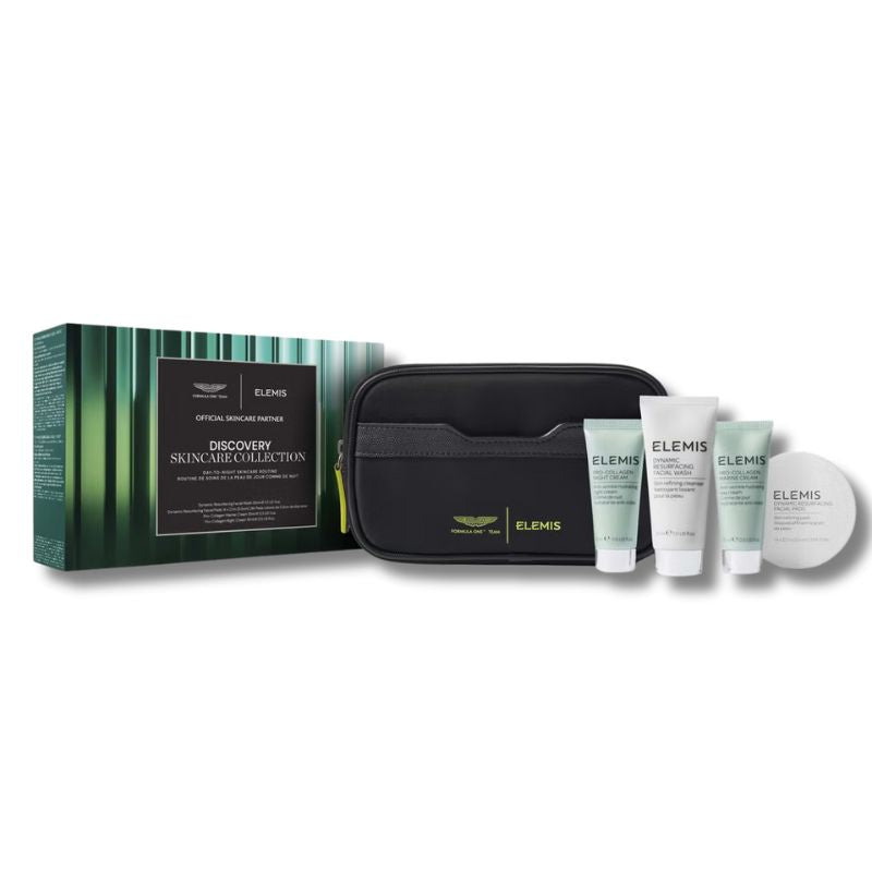 ELEMIS x Aston Martin Aramco Formula One ™ Team Discovery Skincare Collection (Worth £107)