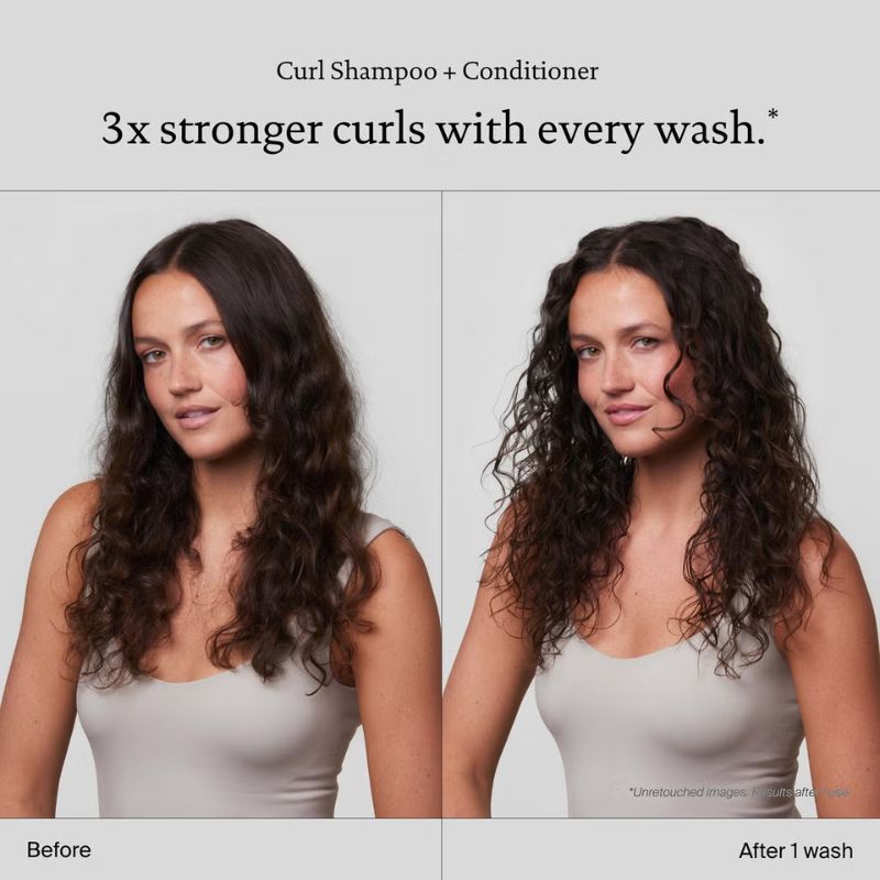 Living Proof Curl Shampoo and Conditioner Bundle for Stronger, Hydrated, Healthier Looking Curls