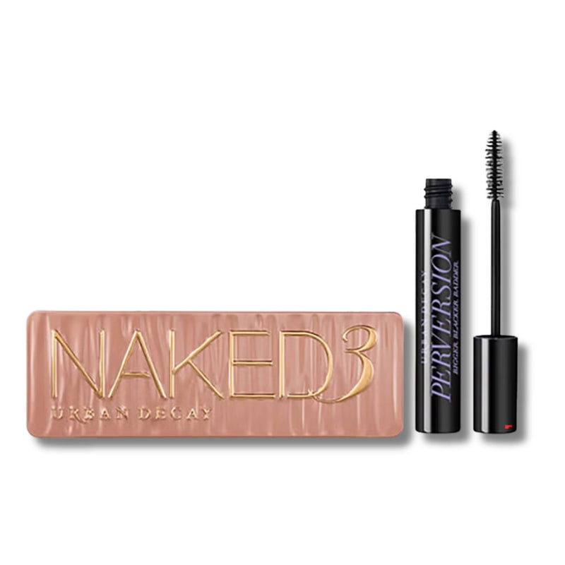 Urban Decay Naked 3 Palette and Mascara Bundle