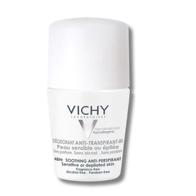 VICHY Deodorant 48Hour Sensitive Skin Anti-Perspirant Roll On 50ml