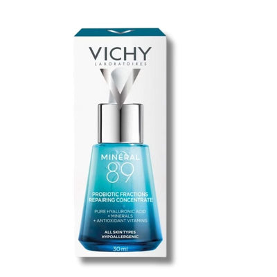 VICHY Minéral 89 Probiotic Fractions Recovery Serum for Stressed Skin with 4% Niacinamide 30ml