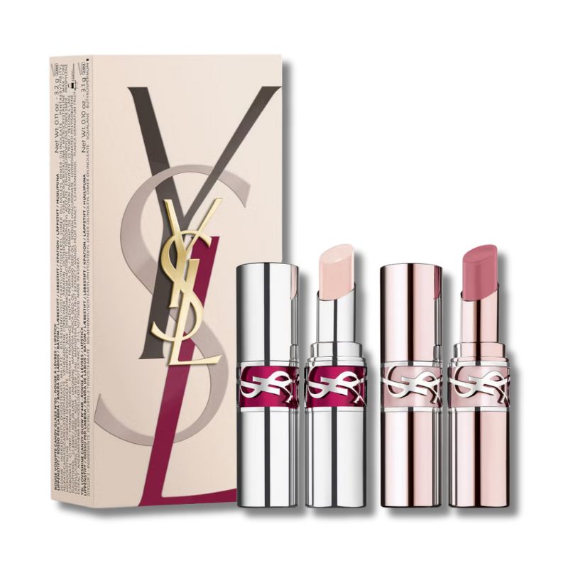 YSL Loveshine Lipstick and Candy Glow Gift Set (Worth £71)