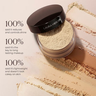 Laura Mercier Divinely Flawless Translucent Loose Setting Powder and Puff 29g (Various Shades)