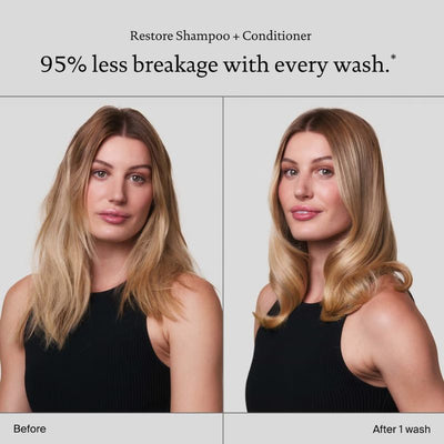Living Proof Restore Shampoo and Condtioner Bundle for Damage Repair, Strengthening and Shine