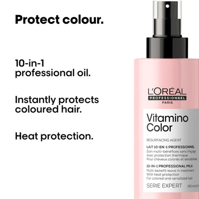 L'Oréal Professionnel Vitamino Color 10 in 1 Multi-Purpose Treatment Spray for Coloured Hair 190ml