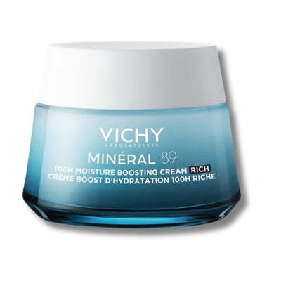 Vichy Mineral 89 100H Rich Cream Fragrance-Free 50ml