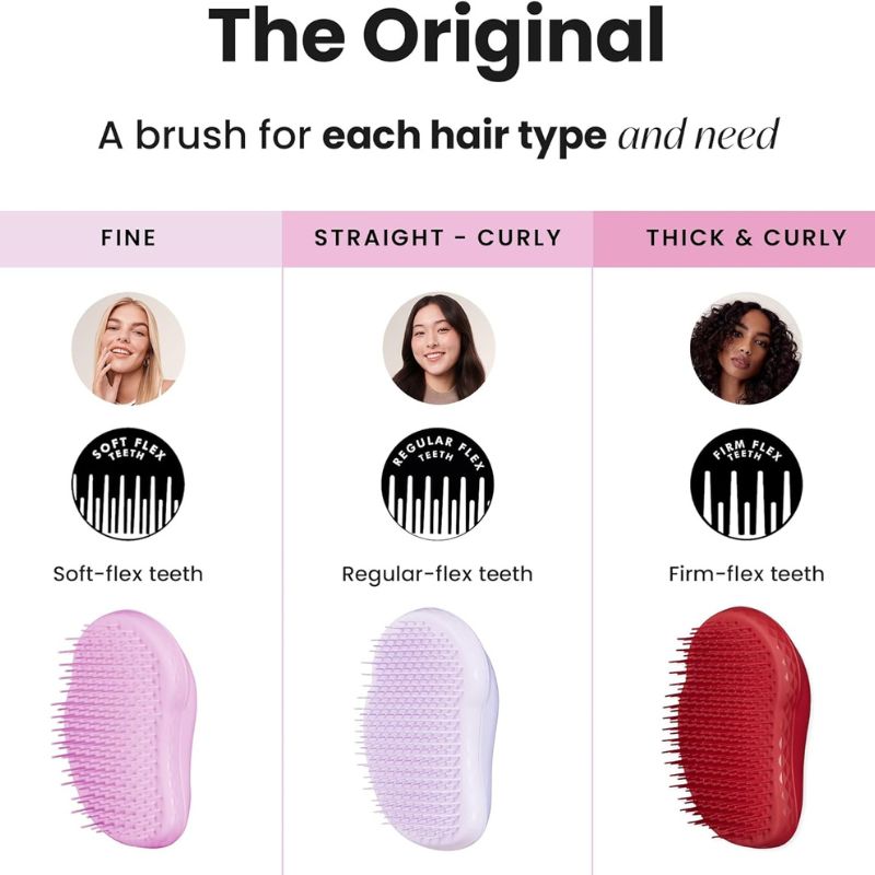 TANGLE TEEZER	The Original Detangling Hairbrush for Wet & Dry Hair Lilac