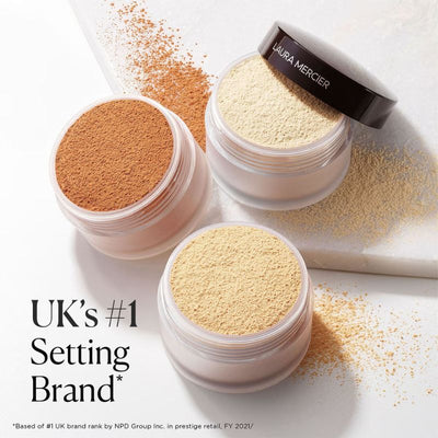 Laura Mercier Divinely Flawless Translucent Loose Setting Powder and Puff 29g (Various Shades)