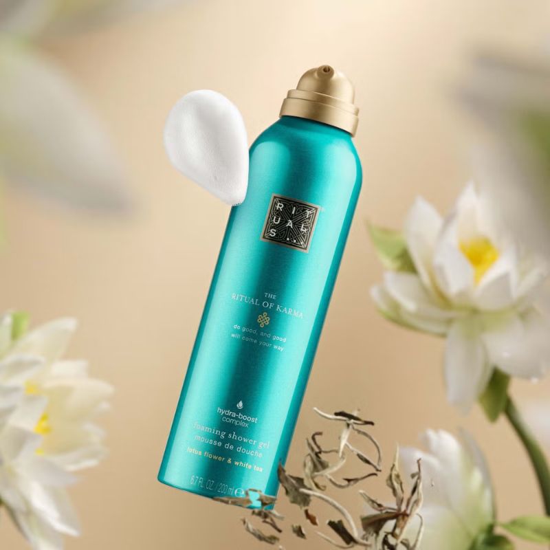 RITUALS The Ritual of Karma Lotus Flower & White Tea Foaming Shower Gel 200ml