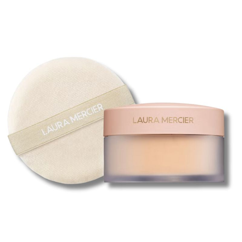 Laura Mercier Divinely Flawless Translucent Loose Setting Powder and Puff 29g (Various Shades)