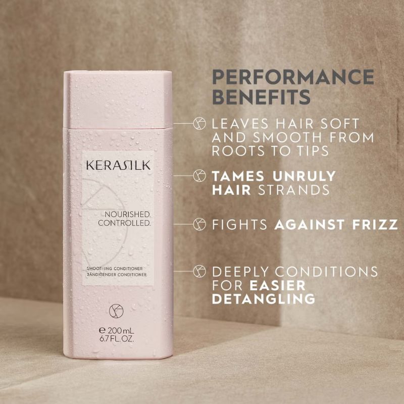 KERASILK Essentials Ultimate Smoothing Bundle Shampoo, Conditioner and Mask