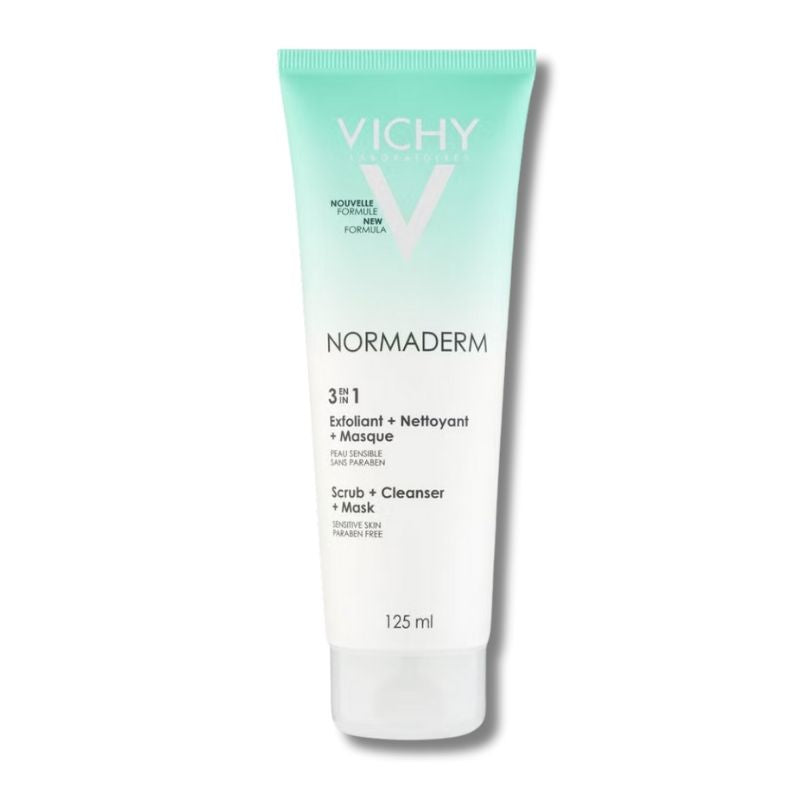 VICHY Normaderm 3-in-1 Cleansing + Scrub + Mask 125ml