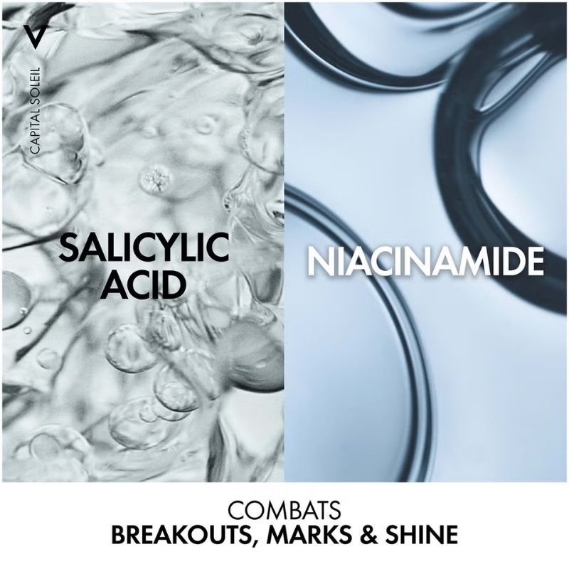 Vichy Capital Soleil UV-Clear Daily Sun Protection SPF50+ with Salicylic Acid for Blemish-Prone Skin 40ml