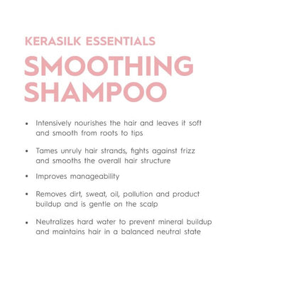 KERASILK Essentials Ultimate Smoothing Bundle Shampoo, Conditioner and Mask
