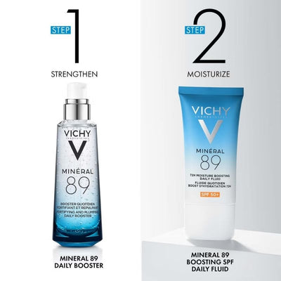 Vichy Mineral 89 72H Hyaluronic Acid Daily Fluid SPF50+ Sun Cream 50ml