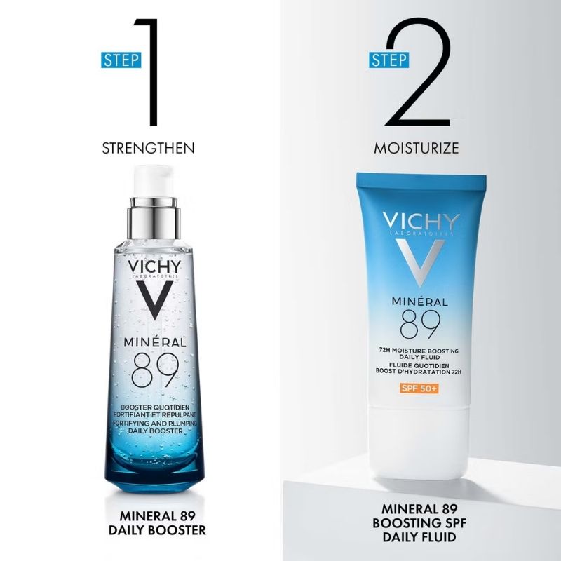 Vichy Mineral 89 72H Hyaluronic Acid Daily Fluid SPF50+ Sun Cream 50ml