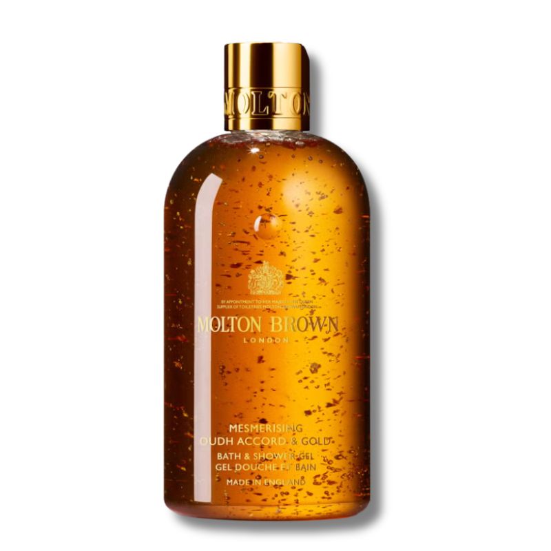 Molton Brown Mesmerising Oudh Accord and Gold Bath and Shower Gel 300ml