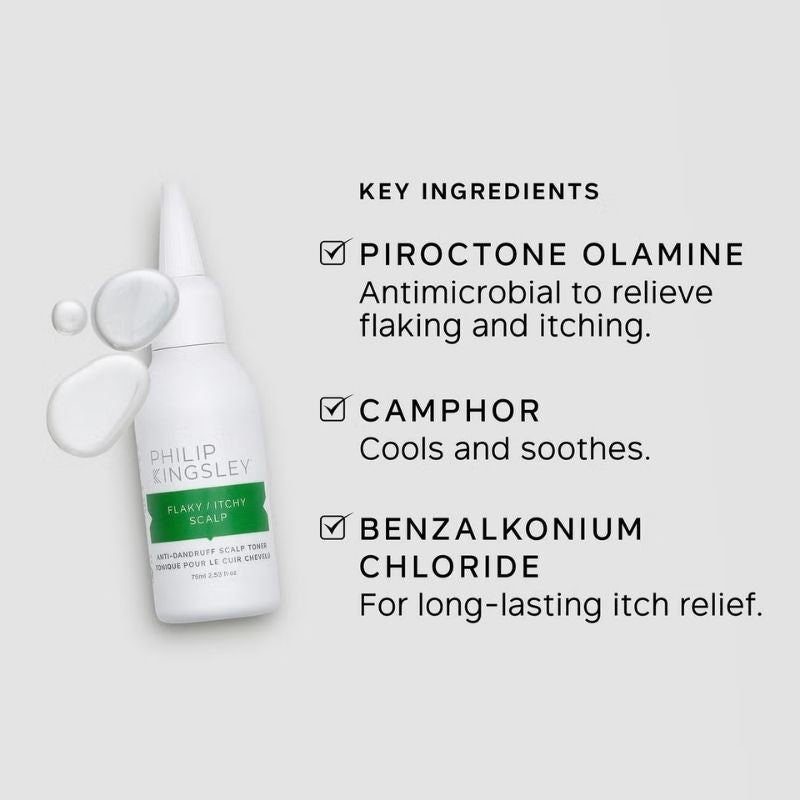 Philip Kingsley Flaky/Itchy Scalp Anti-Dandruff Scalp Toner 75ml