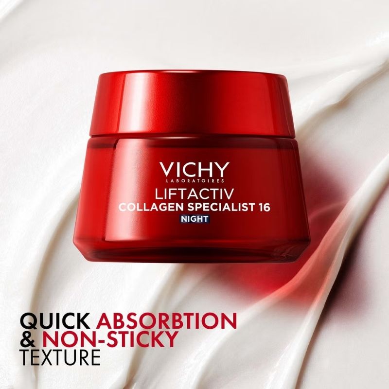 VICHY LiftActiv Collagen Vitamin C Specialist Night 50ml