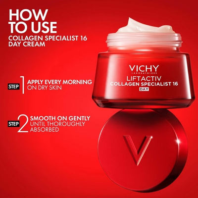 VICHY Liftactiv Collagen Specialist Peptide and Vitamin C Moisturiser 50ml