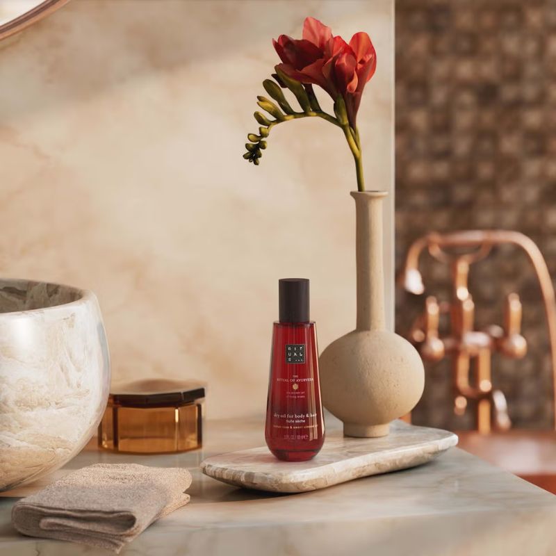 RITUALS The Ritual of Ayurveda Sweet Almond Oil & Indian Rose Dry Body Oil 100ml