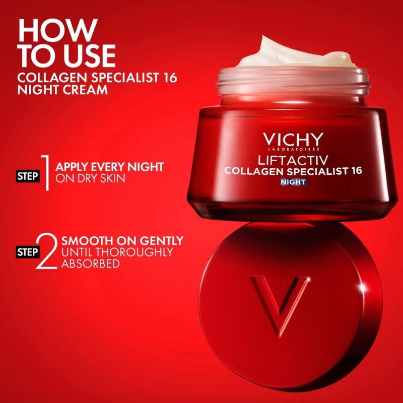 VICHY LiftActiv Collagen Vitamin C Specialist Night 50ml
