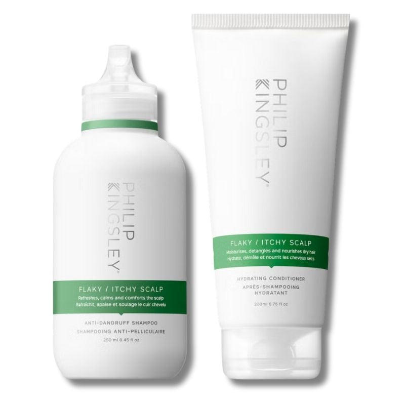 Philip Kingsley Flaky/Itchy Scalp Shampoo 250ml and Conditioner 200ml Duo (Worth £60.00)