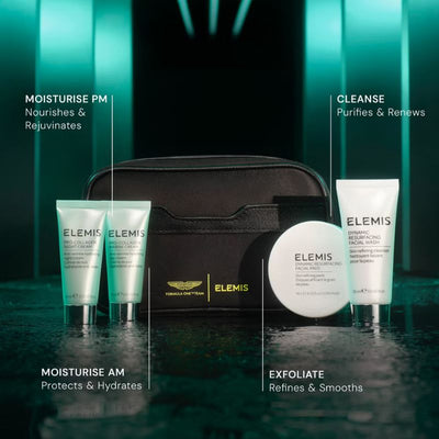 ELEMIS x Aston Martin Aramco Formula One ™ Team Discovery Skincare Collection (Worth £107)
