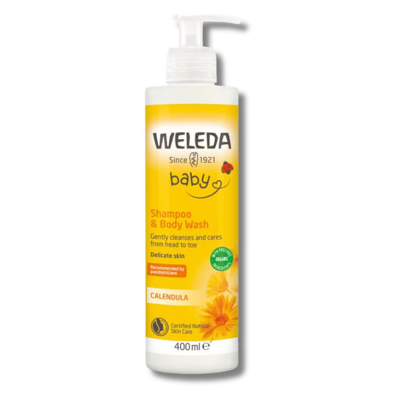 Weleda Calendula Shampoo and Bodywash 400ml