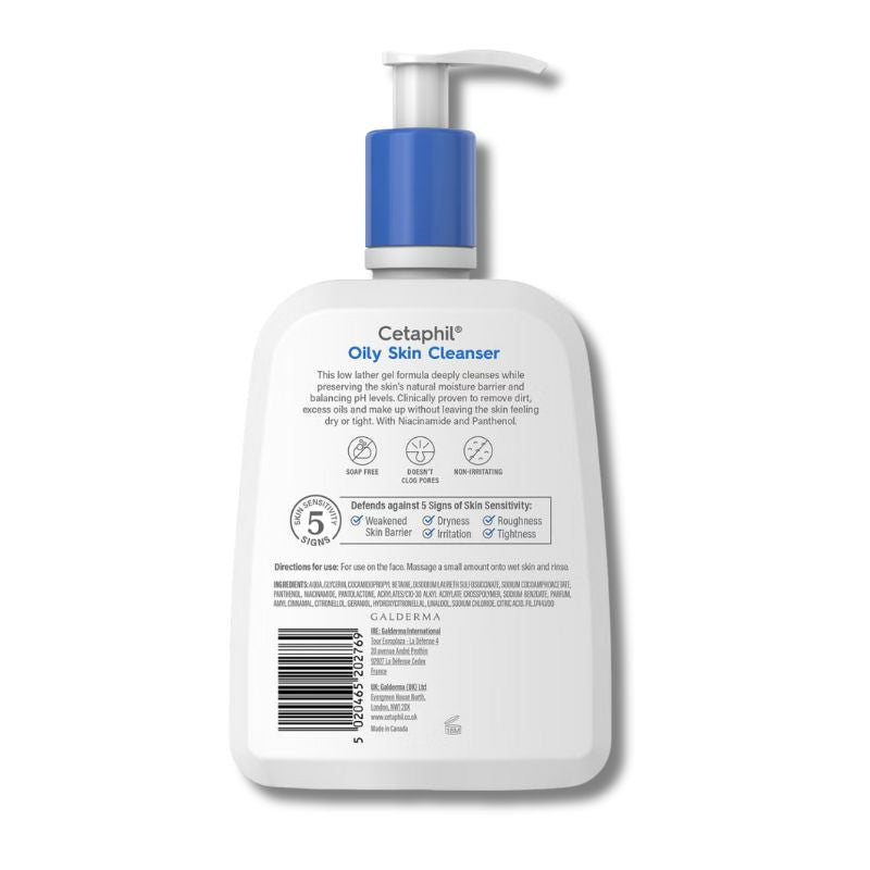 Cetaphil Oily Skin Cleanser 473ml