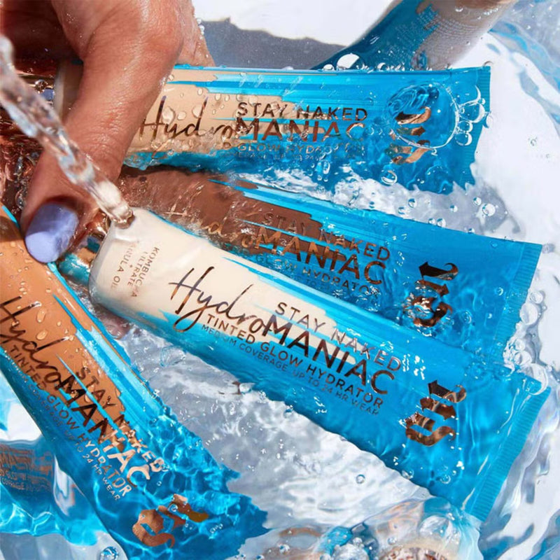 Urban Decay Hydromaniac Tinted Glow x Kiehl&