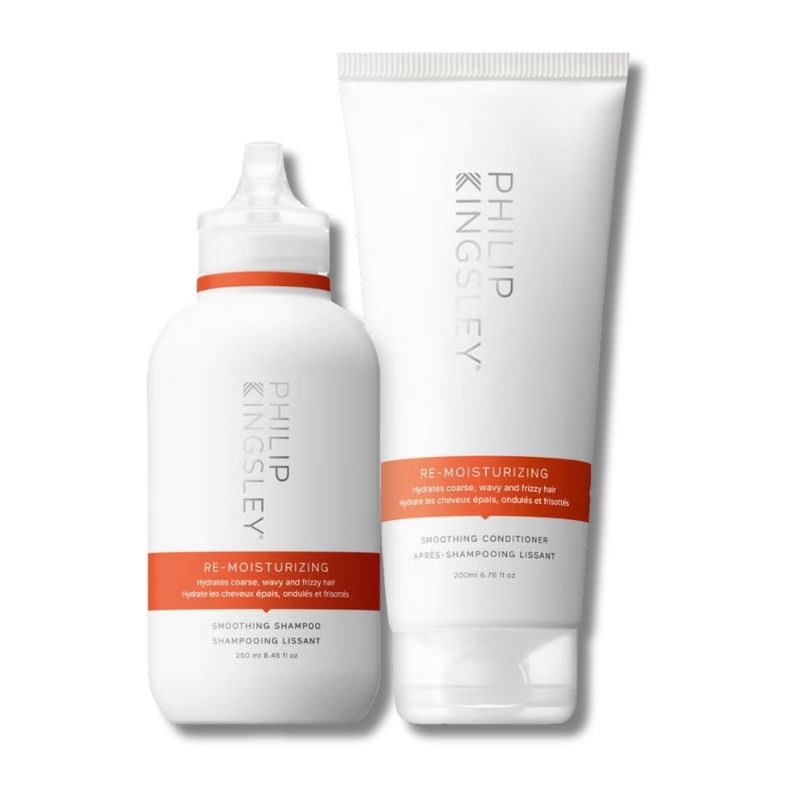 Philip Kingsley Re-Moisturizing Shampoo 250ml & Conditioner 200ml Duo (Worth £56.00)