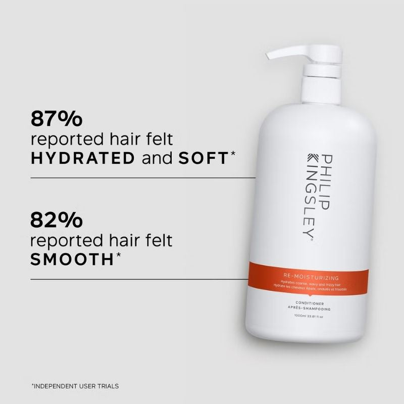 Philip Kingsley Re-Moisturising Conditioner 1000ml (Worth £120.00)