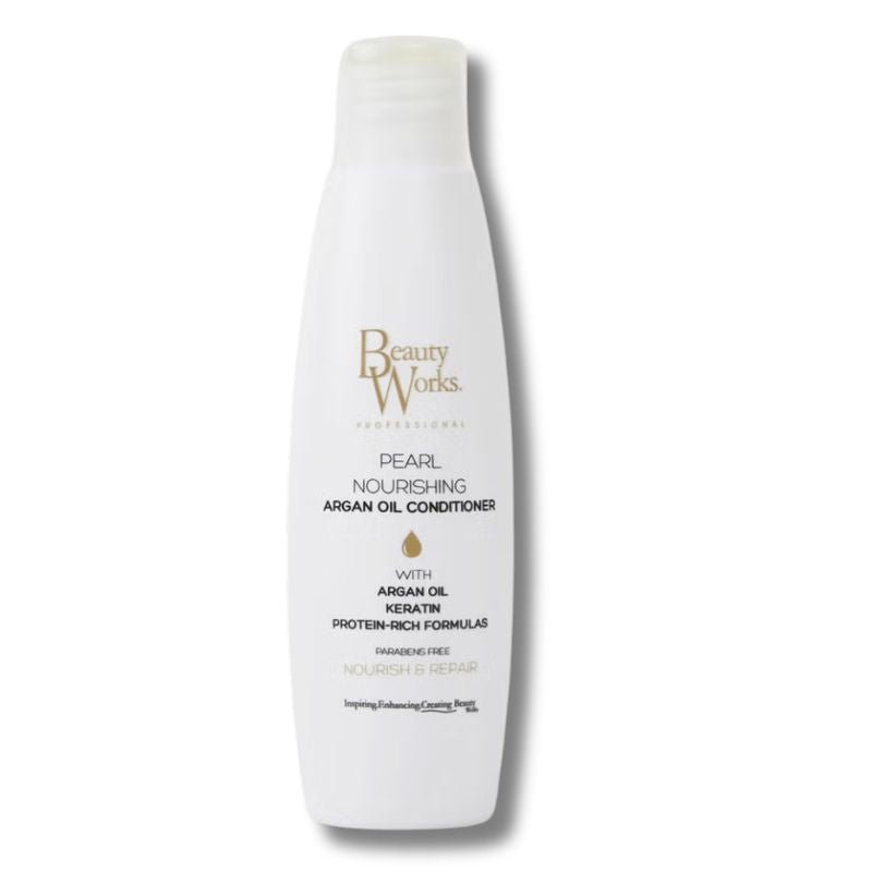 Beauty Works Pearl Nourishing Argan Oil Conditioner 1 Litre - Beaut Flo