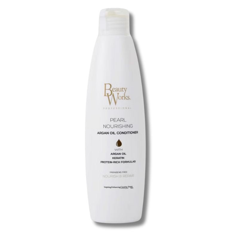 Beauty Works Pearl Nourishing Argan Oil Conditioner 1 Litre - Beaut Flo