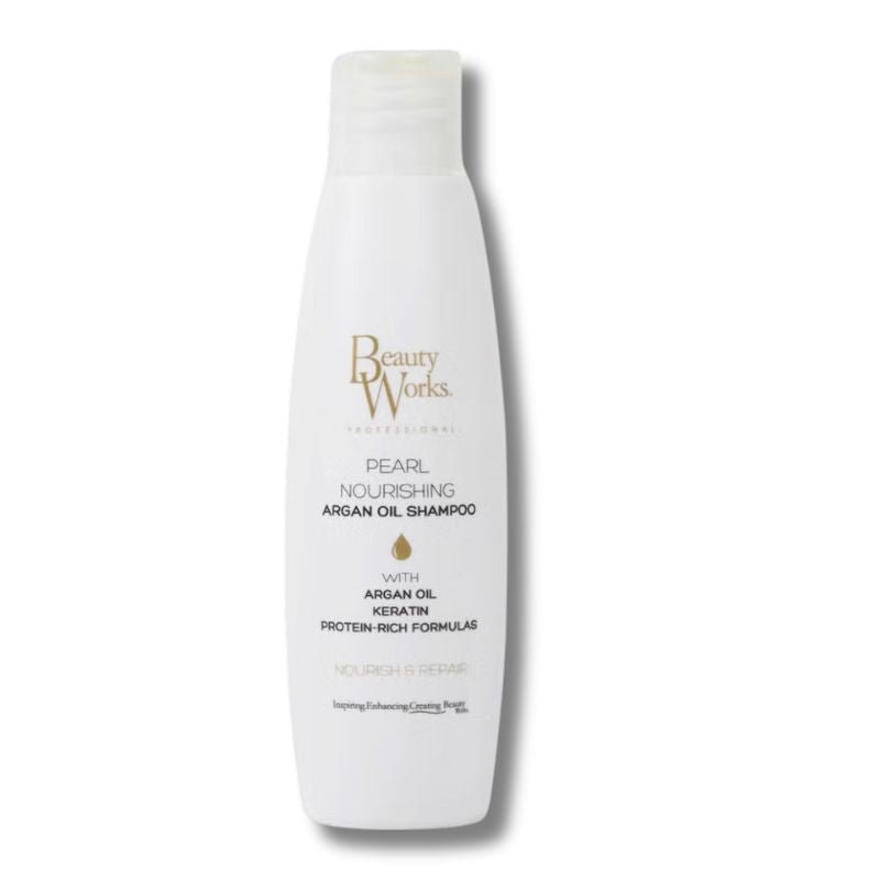 Beauty Works Pearl Nourishing Argan Oil Shampoo 1 Litre - Beaut Flo
