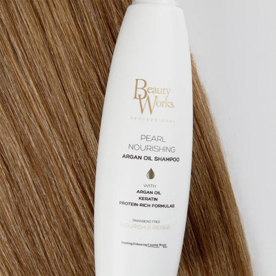 Beauty Works Pearl Nourishing Argan Shampoo 250ml - Beaut Flo