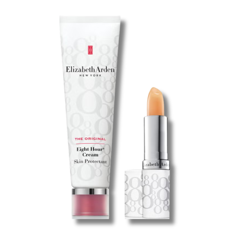 Elizabeth Arden Eight Hour Cream Skin Protectant & Lip Stick SPF 15 Set