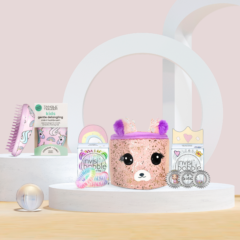 Tangle Teezer X Invisibobble Kids Hair Style Set