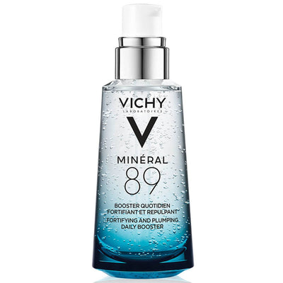VICHY Minéral 89 Hyaluronic Acid Hydrating Serum - Hypoallergenic, for All Skin Types 75ml